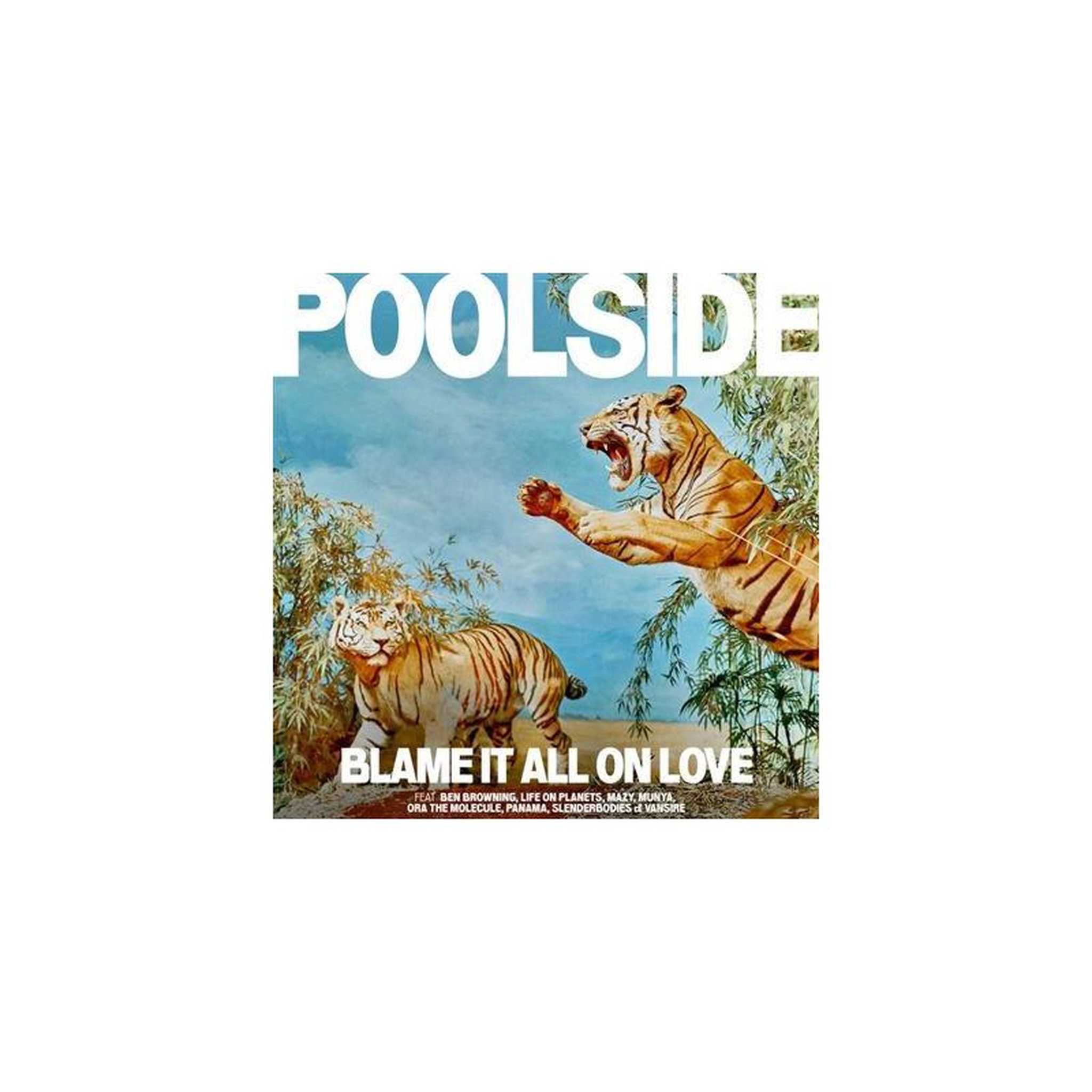 Album cd poolside blame it all on love sans marque