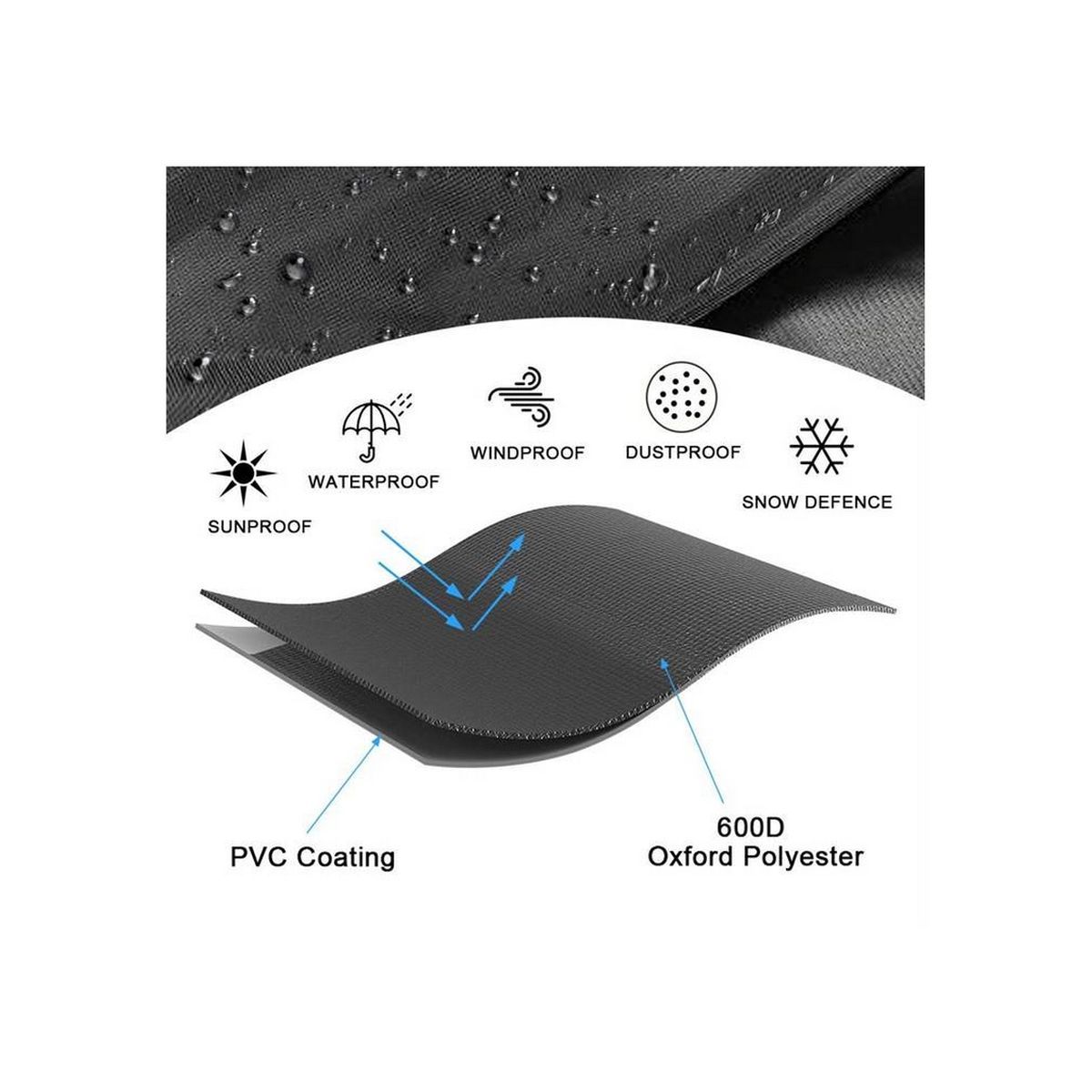 Givex Housse de protection pour lit balancelle - DEEP