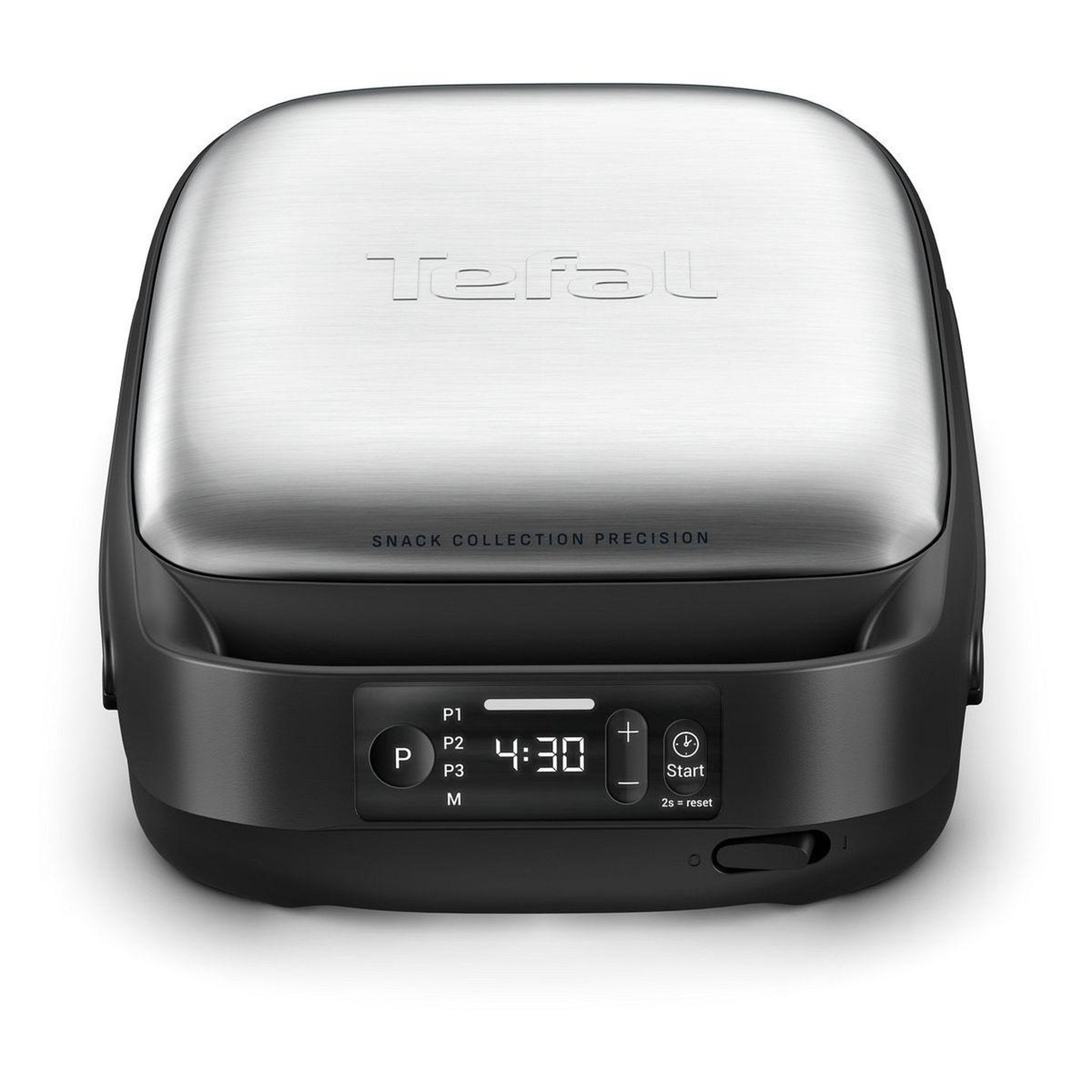 Voir la diapositive 2 : TEFAL Gaufrier, croque monsieur SW873BF0 snack collection