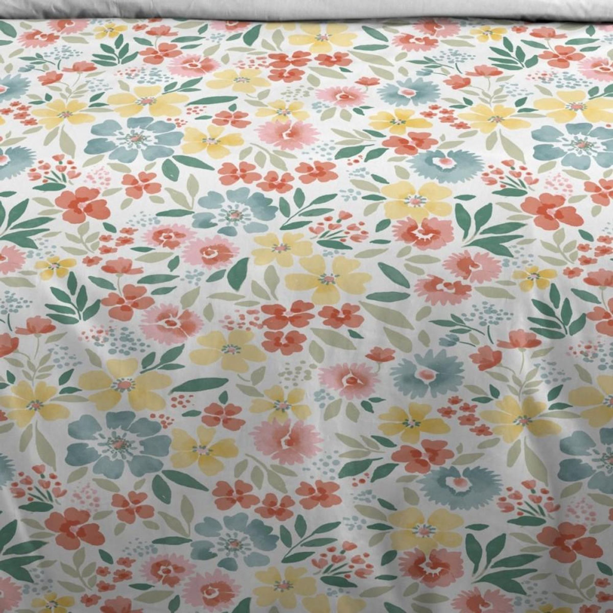 STOF Housse de couette 240x220 Amour + 2 taies coton 57 fils