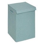 FIVE Panier à Linge Avec Séparateur  Colors  74L Bleu Artic