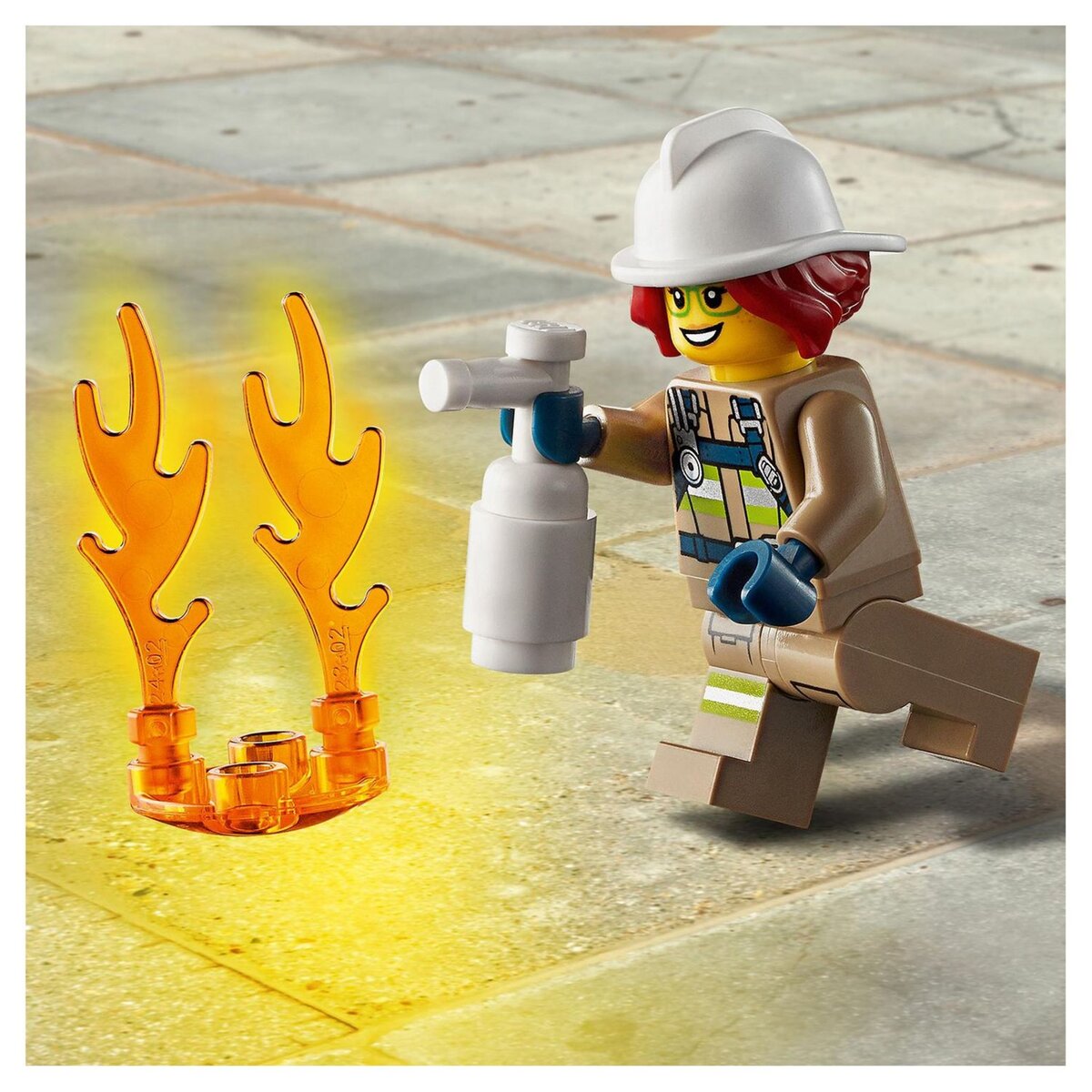 LEGO City 60248 - L'Intervention de l'Hélicoptère des pompiers