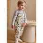 Voir la diapositive 5 : Petit Béguin Ensemble salopette bébé en molleton et t-shirt Boavista