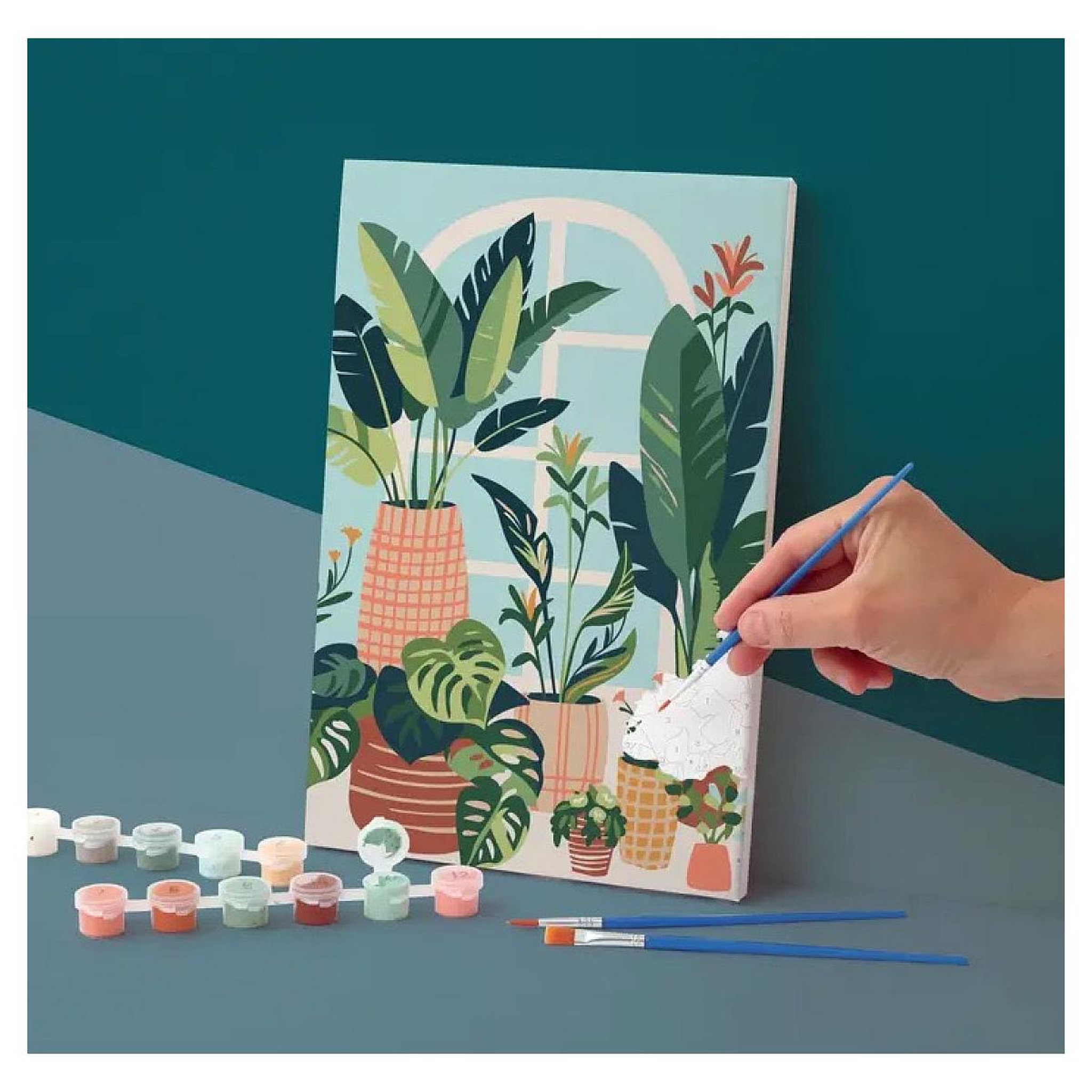 Voir la diapositive 2 : Graine créative Peinture au numero - Urban jungle