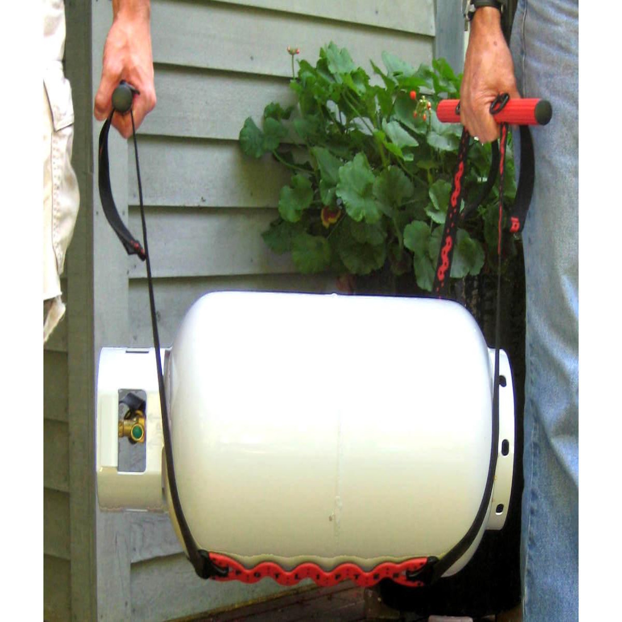 Voir la diapositive 4 : JARDIDECO Sangle de levage porte pot potlifter - garden equipment