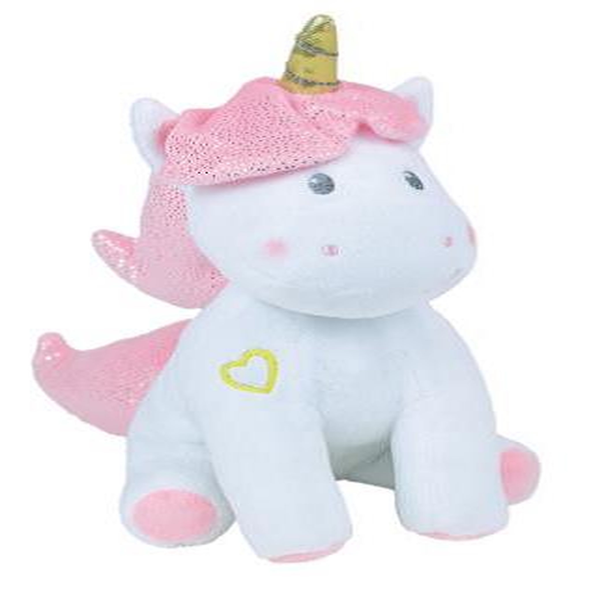 Voir la diapositive 2 : JEMINI Peluche Licorne musicale et lumineuse 24 cm