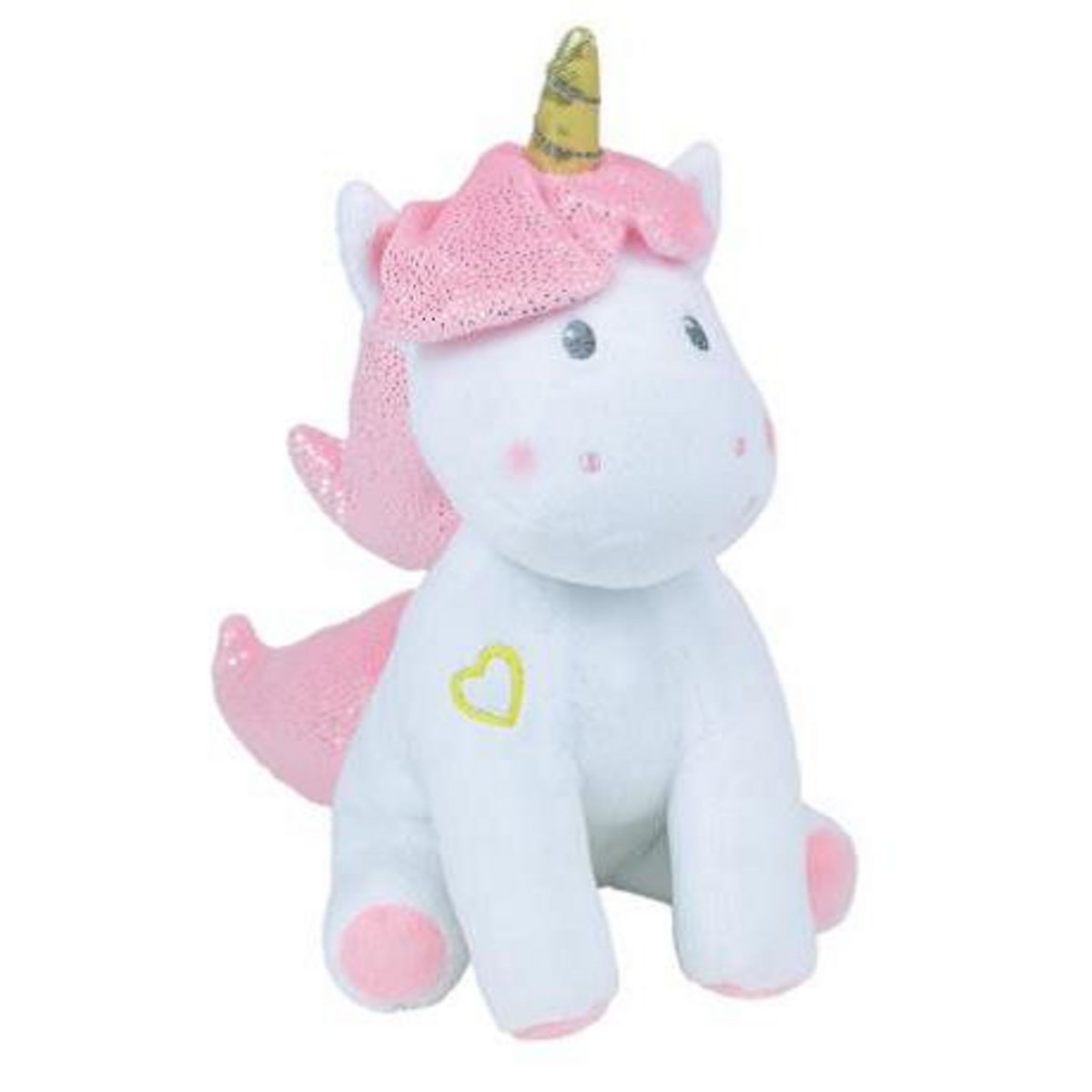 JEMINI Peluche Licorne musicale et lumineuse 24 cm