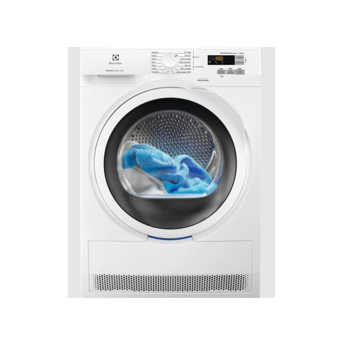 ELECTROLUX Sèche-linge pompe à chaleur 60 cm 8kg - EW7H5125EU