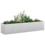 Voir la diapositive 1 : VIDAXL Jardiniere 200x40x40 cm acier galvanise