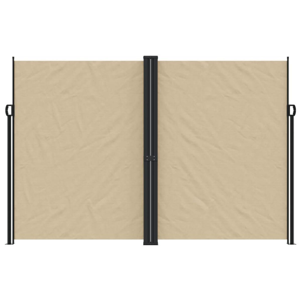 VIDAXL Auvent lateral retractable beige 220x1200 cm