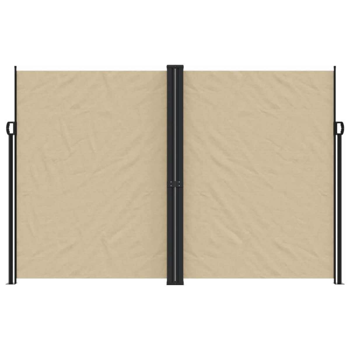 VIDAXL Auvent lateral retractable beige 220x1200 cm