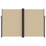 Voir la diapositive 3 : VIDAXL Auvent lateral retractable beige 220x1200 cm