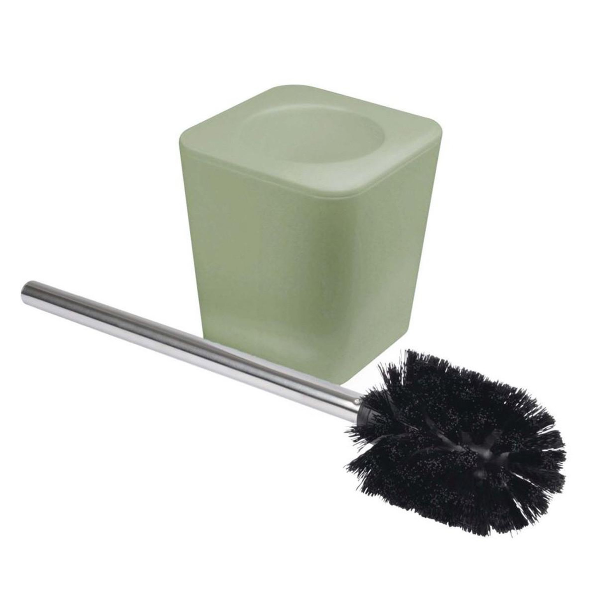 Douceur d'Intérieur Brosse wc soft touch  vitamine  38cm sauge