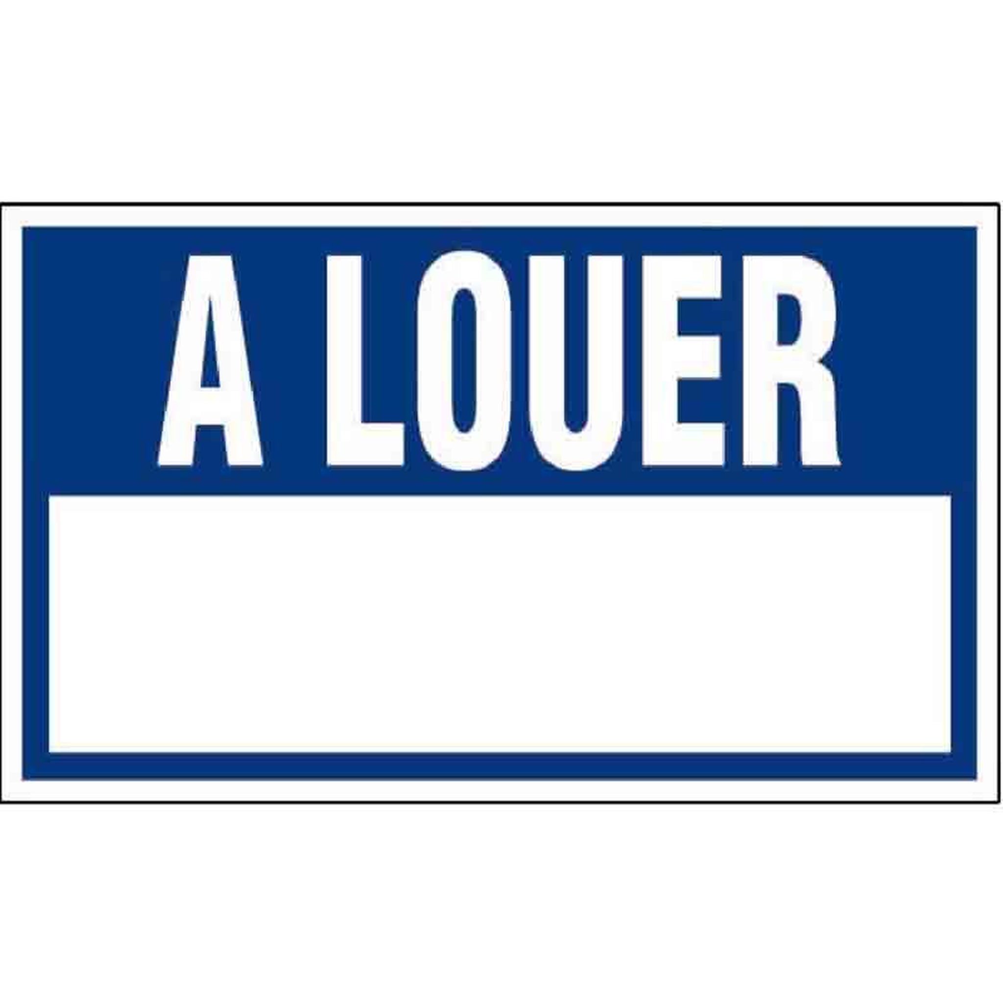 NOVAP Panneau information  A louer