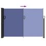 Voir la diapositive 5 : VIDAXL Auvent lateral retractable bleu 140x600 cm