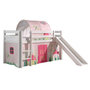 Voir la diapositive 1 : Paris Prix Pack - Lit Enfant, Toboggan, Tente & Tunnel  Pino Spring  Blanc