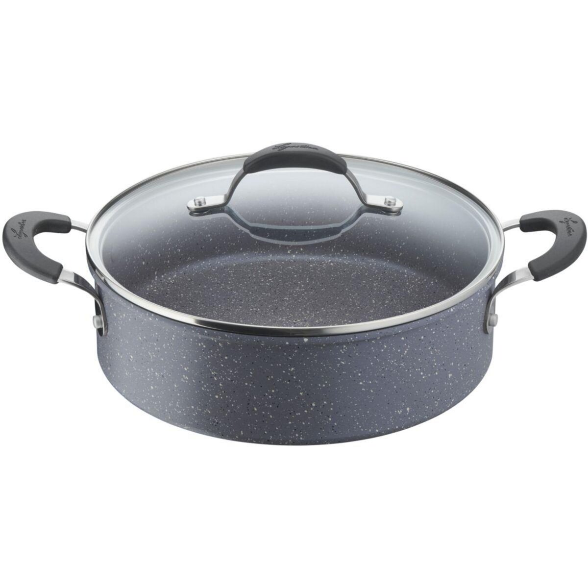 Lagostina Sauteuse Tempra Mineral 2 anses 26cm + couvercle