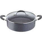 Lagostina Sauteuse Tempra Mineral 2 anses 26cm + couvercle