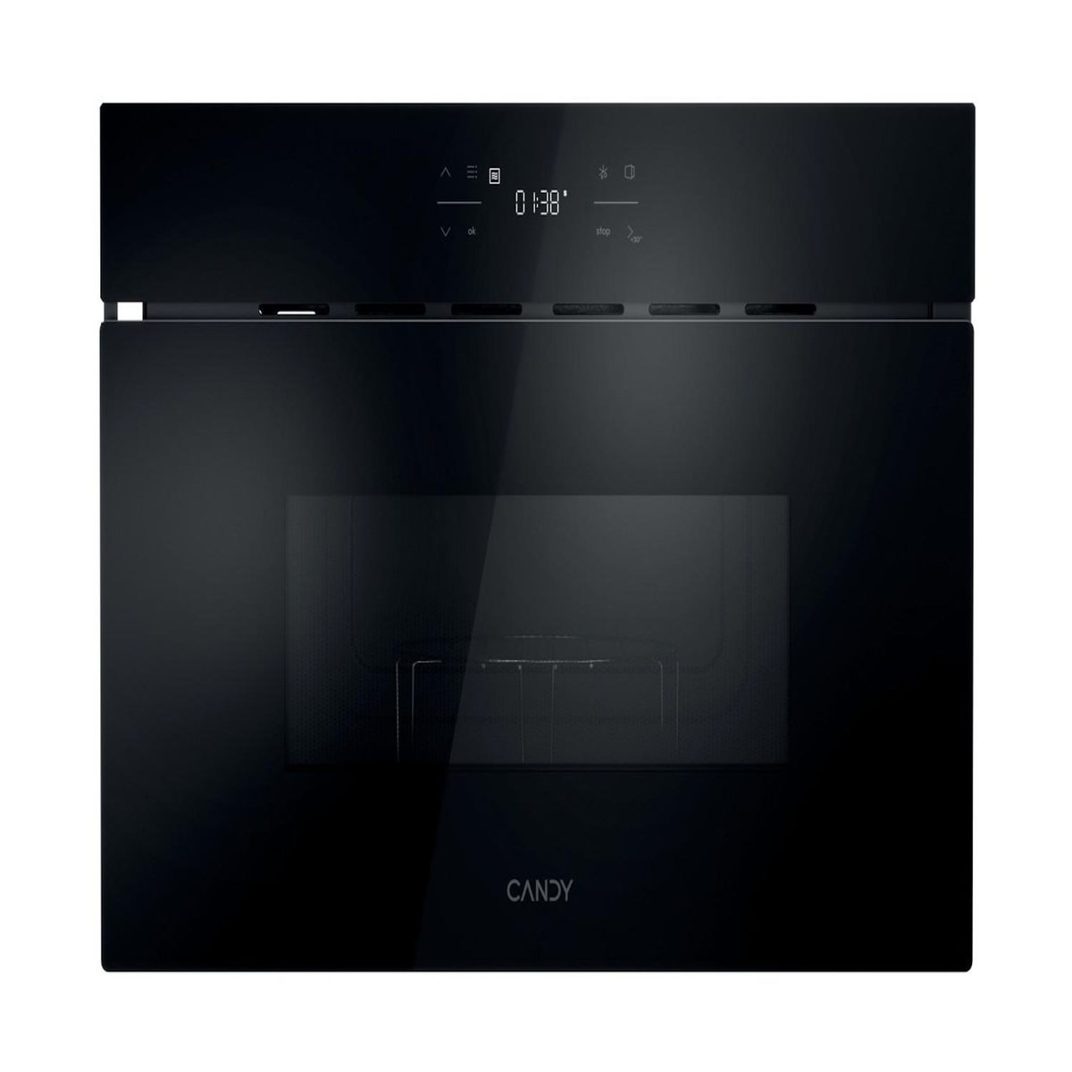 Candy Candy CA38SMBF7XS Noir Micro-ondes grill Intégré 24 L 750 W