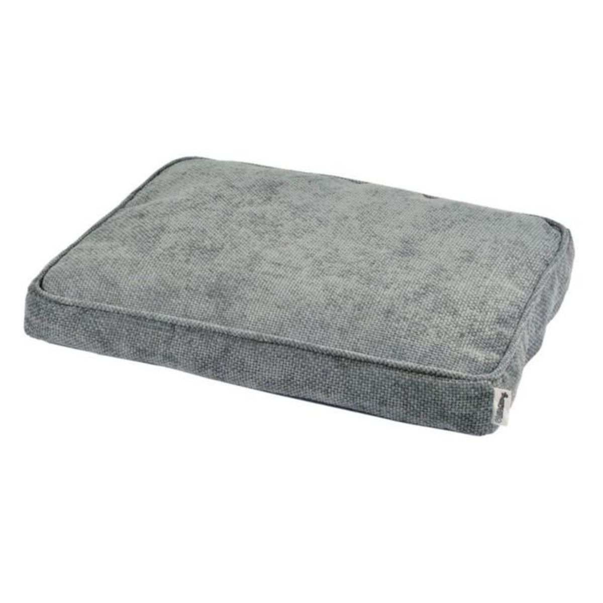 Paris Prix Coussin pour Chien & Chat en Velours  Granit  80cm Gris