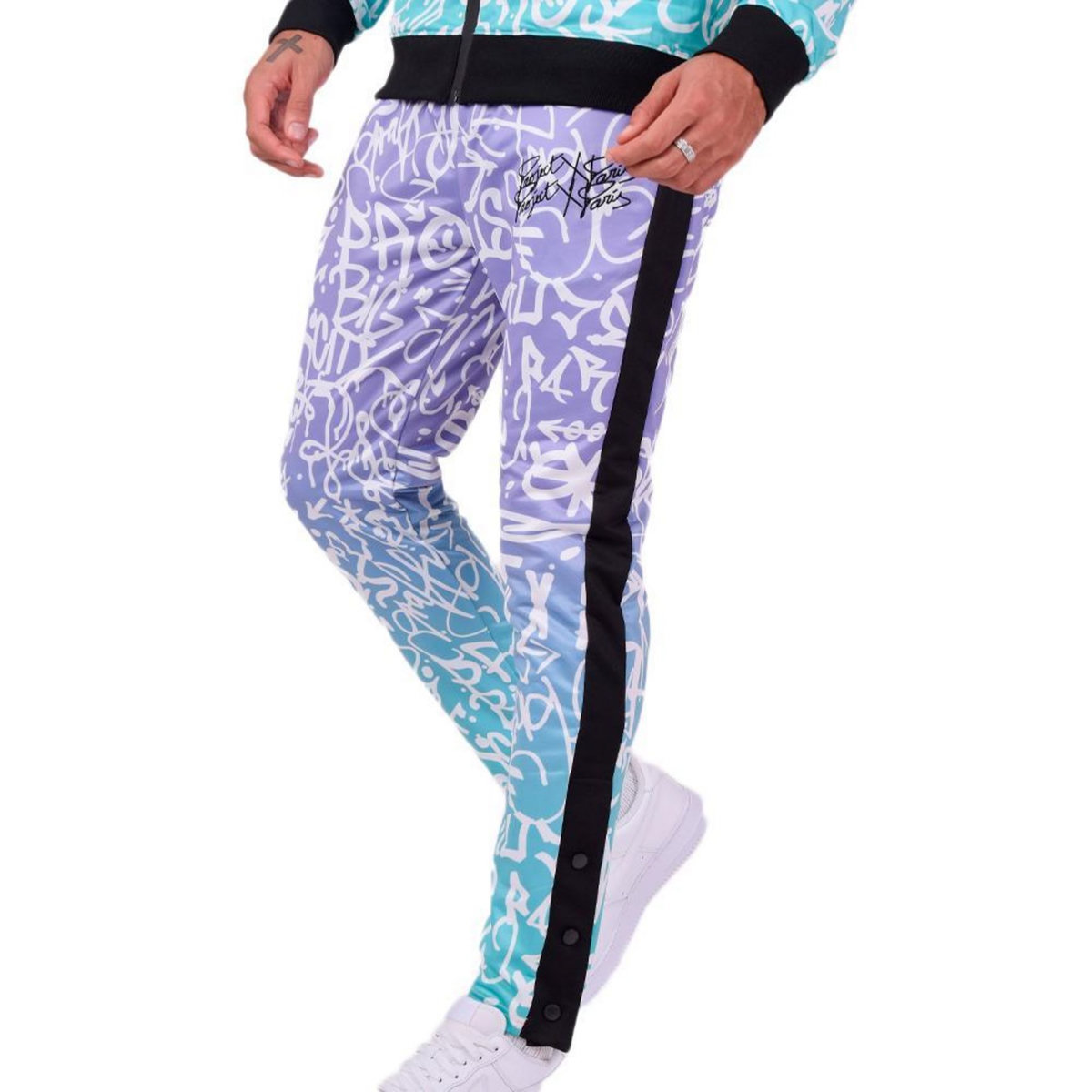 Project X Jogging Noir/ Homme Project X Graffiti