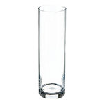 ATMOSPHERA Vase Cylindrique  Flora  26cm Transparent