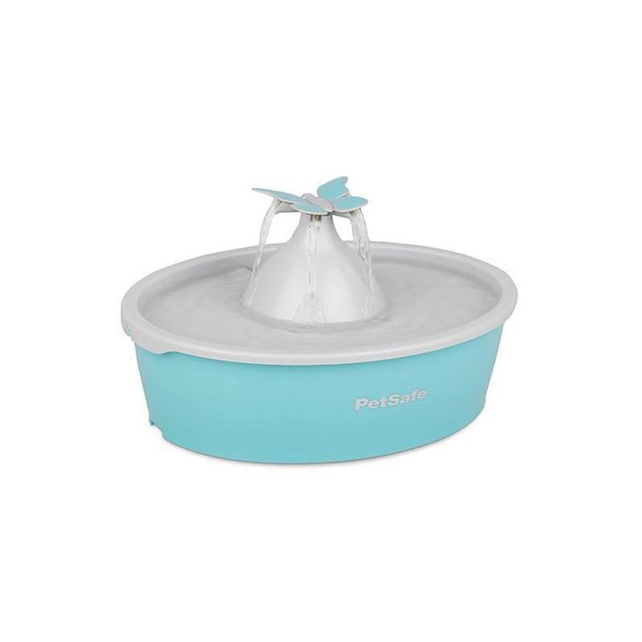 Voir la diapositive 1 : PETSAFE Fontaine plastique papillon 1.5l - Sans BPA