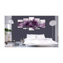 Voir la diapositive 2 : Paris Prix Tableau Imprimé  Violet Lily