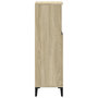 Voir la diapositive 5 : VIDAXL Armoire salle de bain chene sonoma 30x30x100 cm