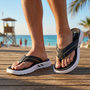 Voir la diapositive 2 : OZABI OZABI Tongs homme confort semelle epaisse antiderapante ete plage