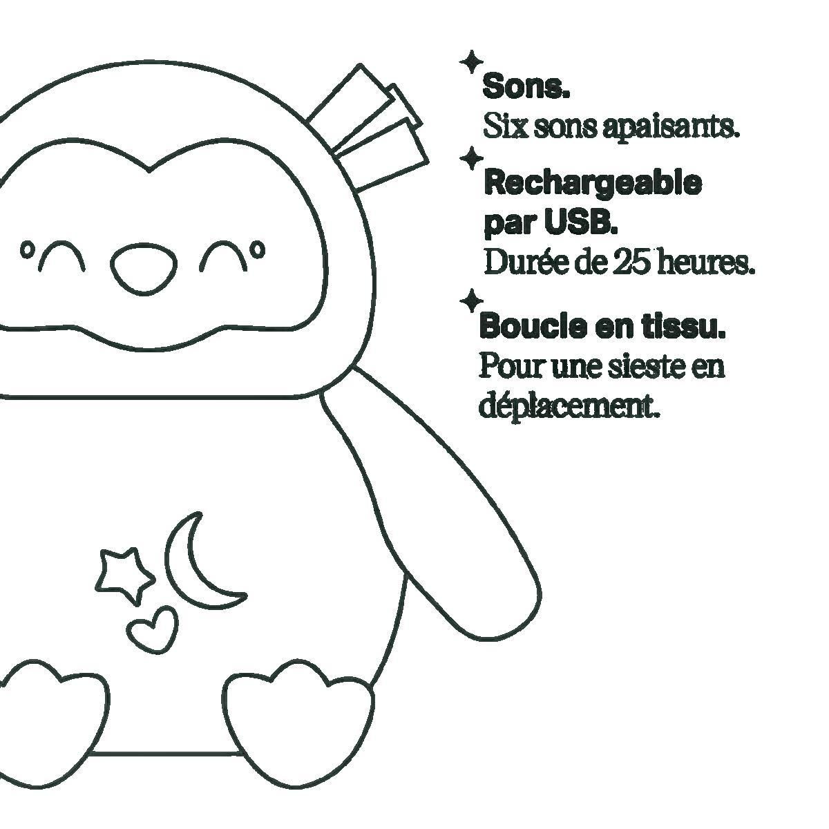 TOMMEE TIPPEE Peluche musicale Tommee-Tippee Ollie La Chouette