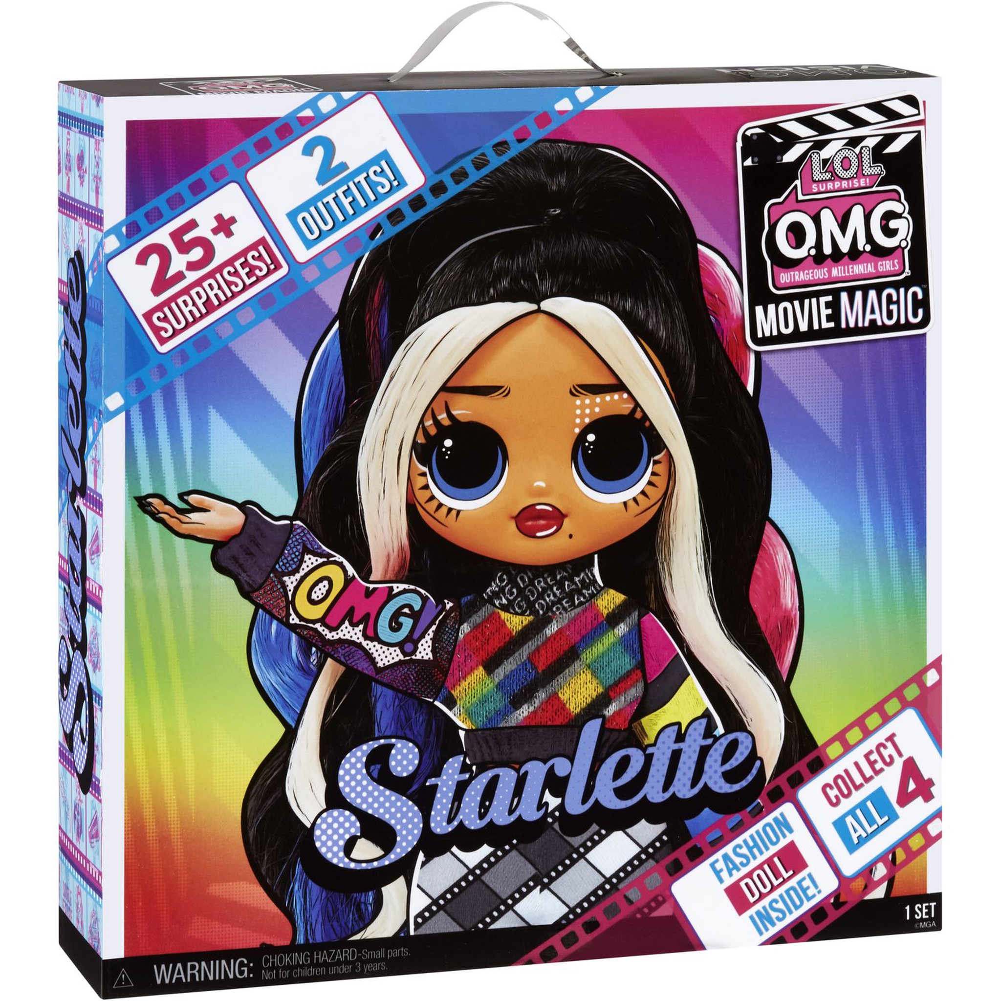 Voir la diapositive 6 : LOL Surprise OMG Movie Magic Doll Starlette