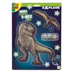 SES SES Mega Glowing T-Rex World Wall Stickers 25129
