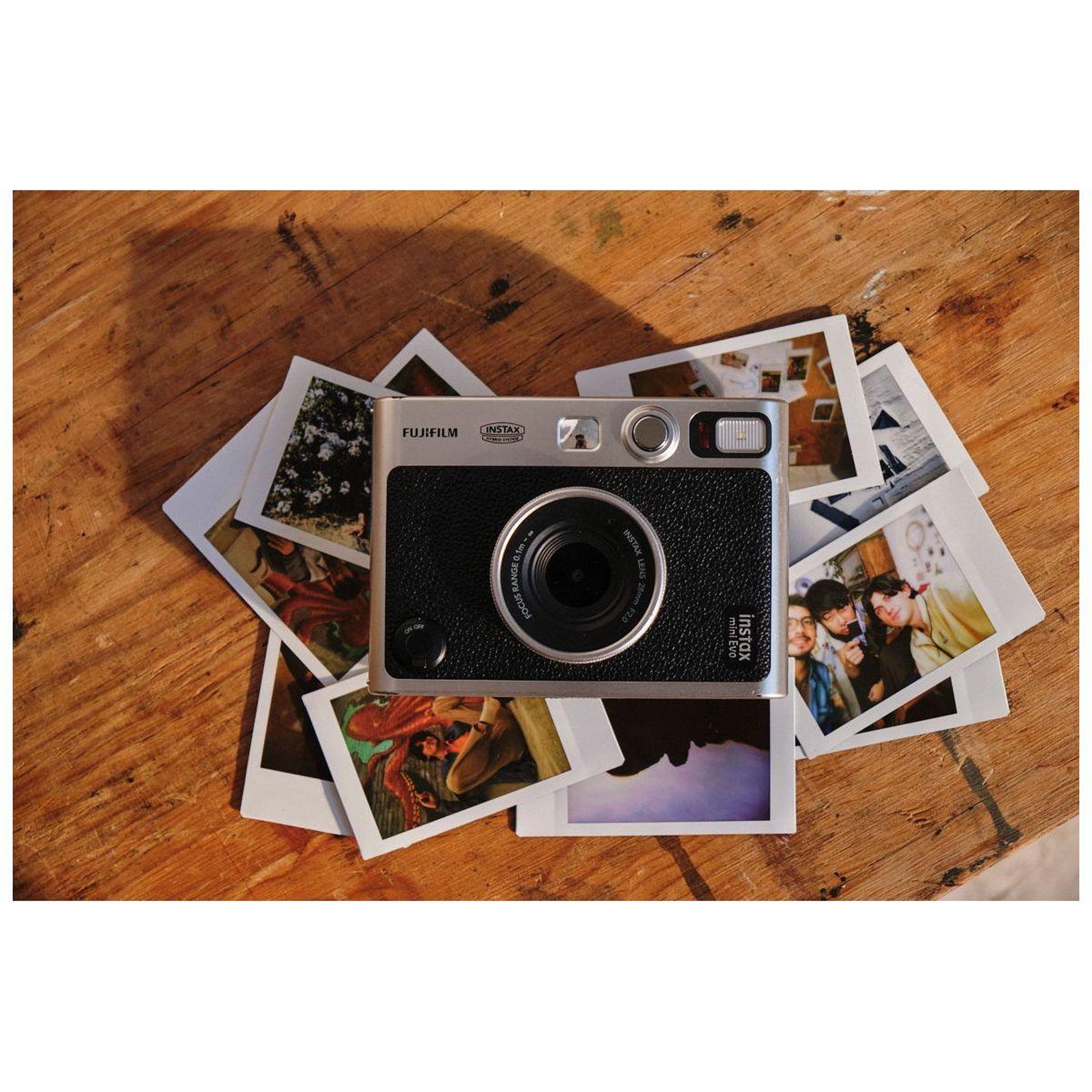 Voir la diapositive 3 : FUJIFILM Appareil photo Instantané Instax Mini EVO Black