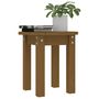 Voir la diapositive 4 : VIDAXL Table basse Marron miel Ø 35x35 cm Bois massif de pin