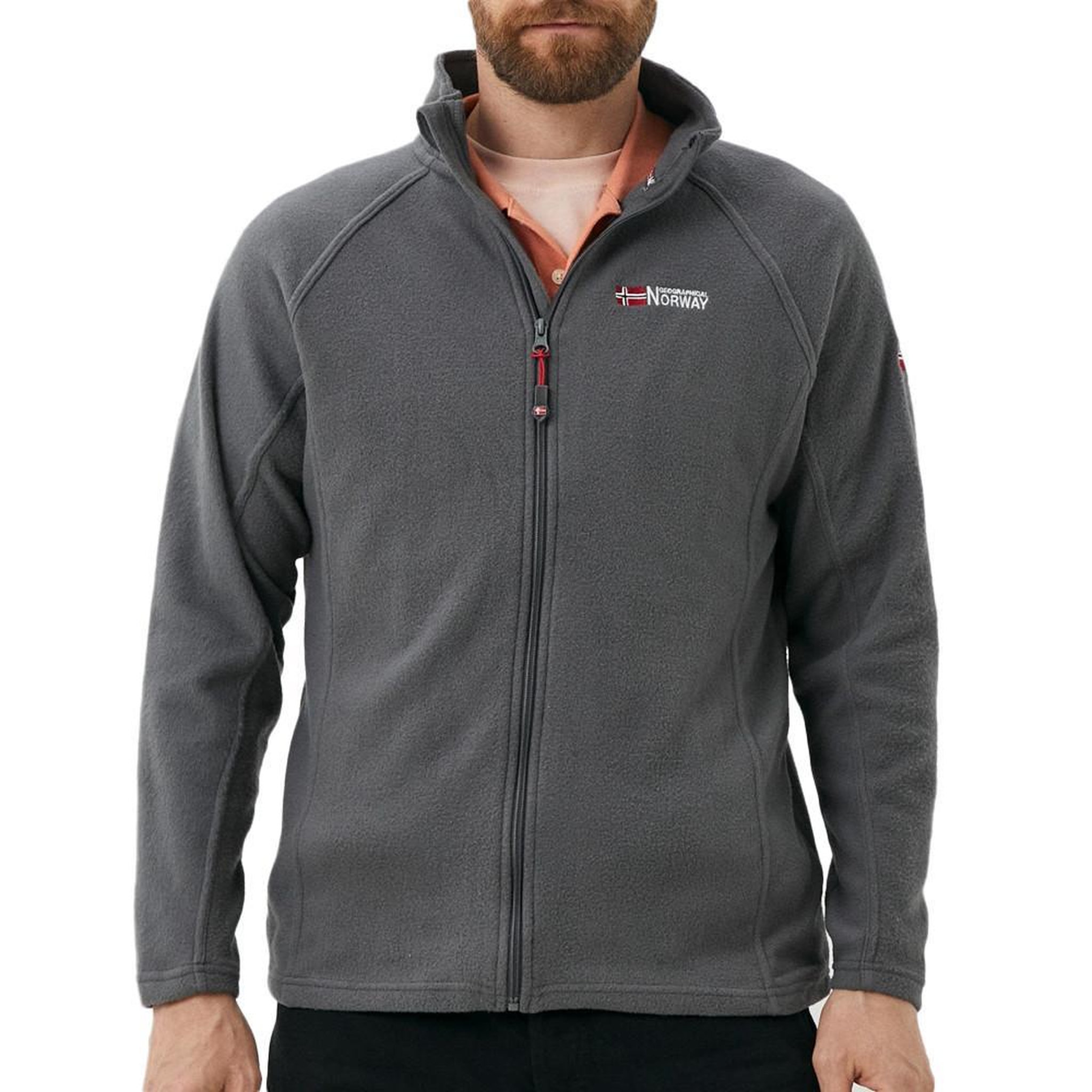 GEOGRAPHICAL NORWAY Veste Polaire e Homme Geographical Norway Tug. Coloris disponibles : Gris