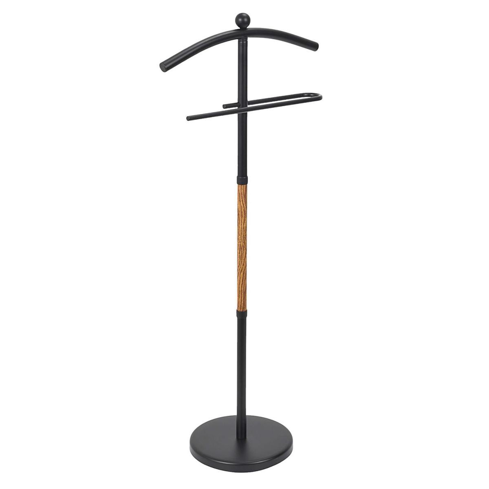 Je cherche une idee Valet de chambre design  effet bois  109cm noir