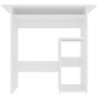 Voir la diapositive 5 : VIDAXL Bureau Blanc 80x45x74 cm Bois d'ingenierie