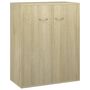 Voir la diapositive 2 : VIDAXL Buffet Chene sonoma 60x30x75 cm Bois d'ingenierie