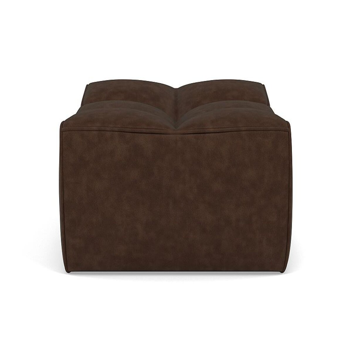 LISA DESIGN Alya - pouf en simili