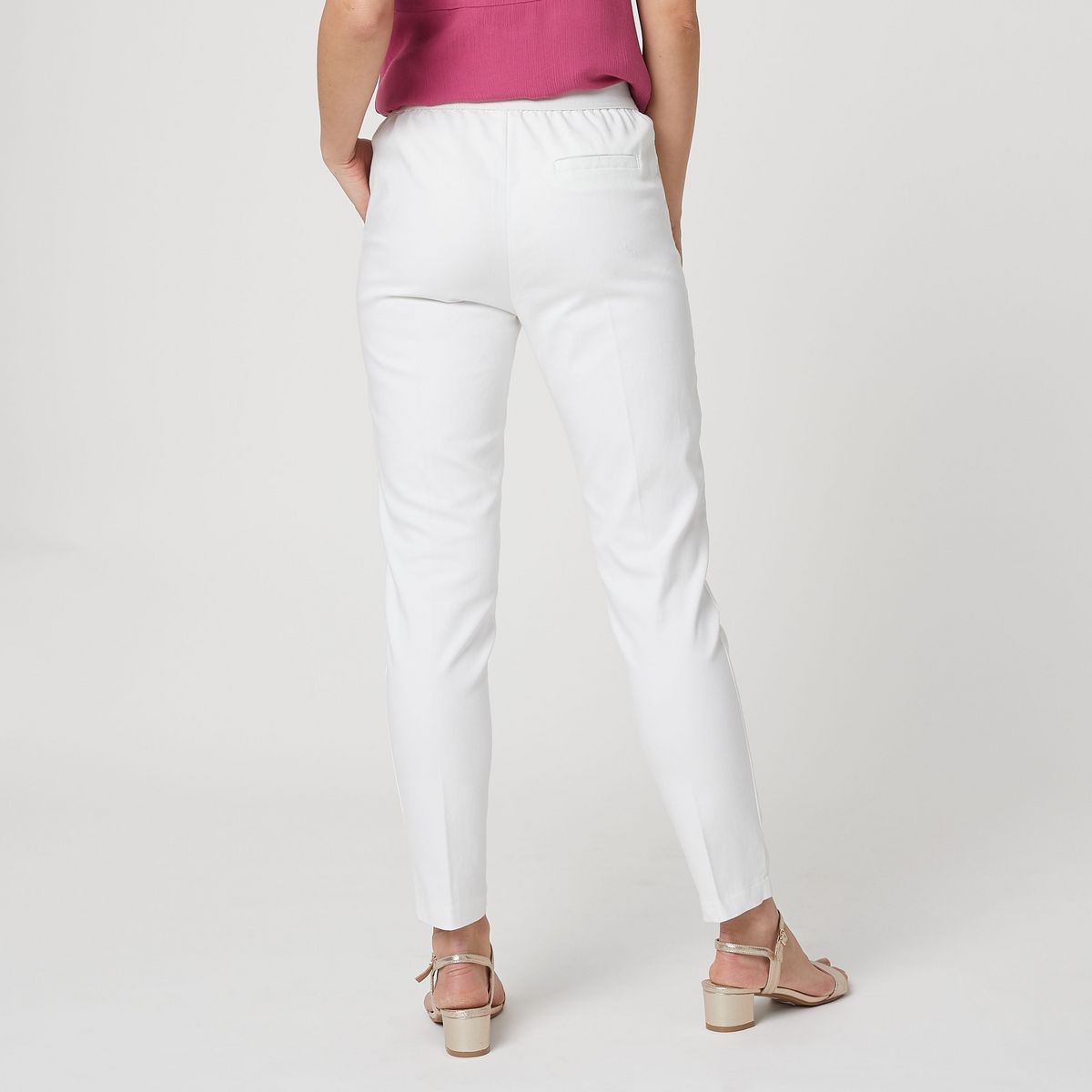 IN EXTENSO Pantalon femme Blanc taille 36