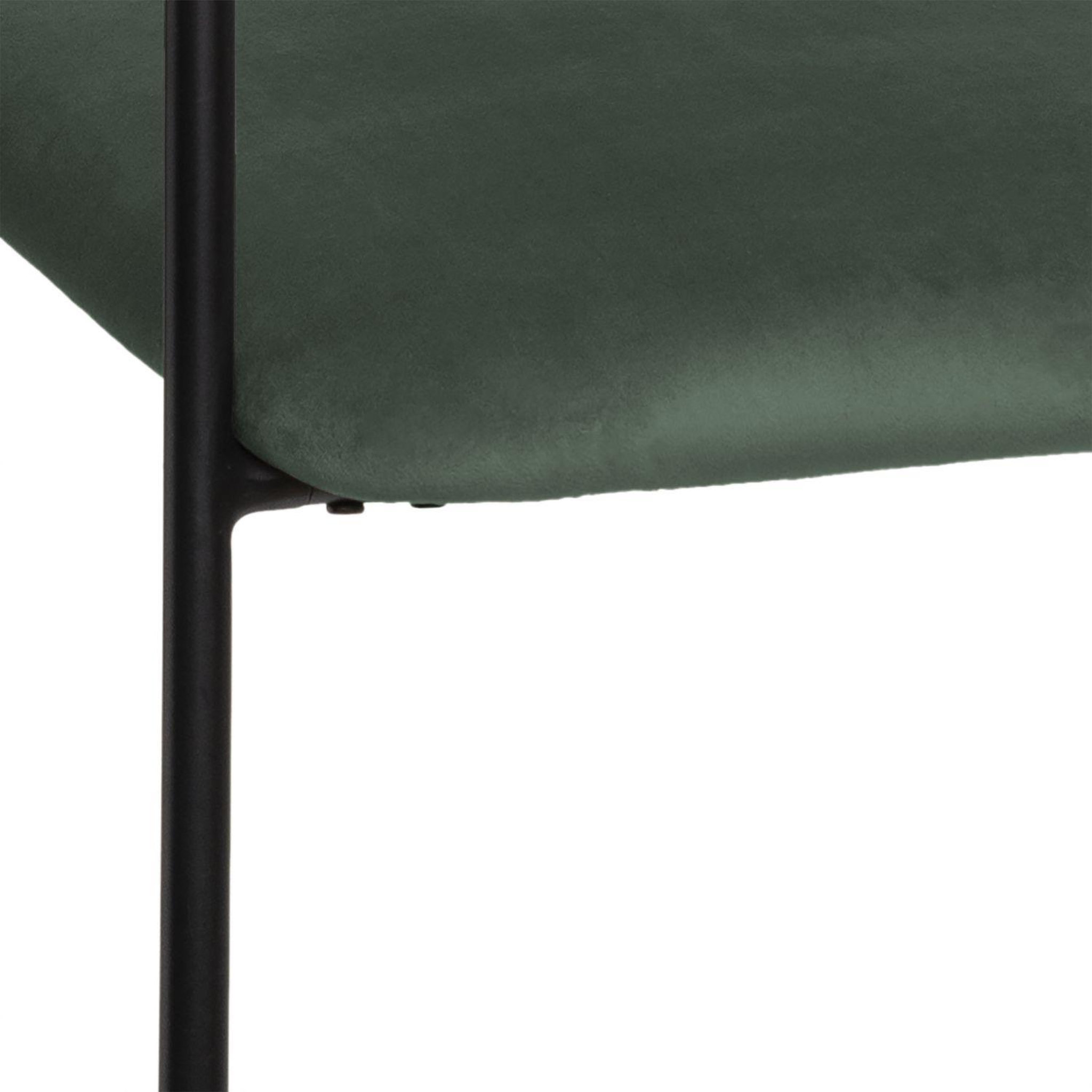 Voir la diapositive 5 : ATMOSPHERA Fauteuil design en velours Dyer