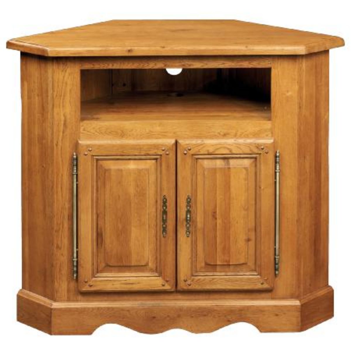 Meuble TV bois de chêne LA BRESSE