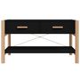 Voir la diapositive 5 : VIDAXL Table basse Noir 82x48x45 cm Bois d'ingenierie