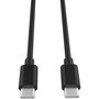 ESSENTIEL B Câble USB C vers USB-C noir 2m