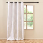 Paris Prix Rideau à Œillets Imprimé  Piana  140x260cm Naturel