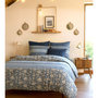 Voir la diapositive 1 : Les Ateliers du Linge Parure de housse de couette 100% coton bio 57fils debby