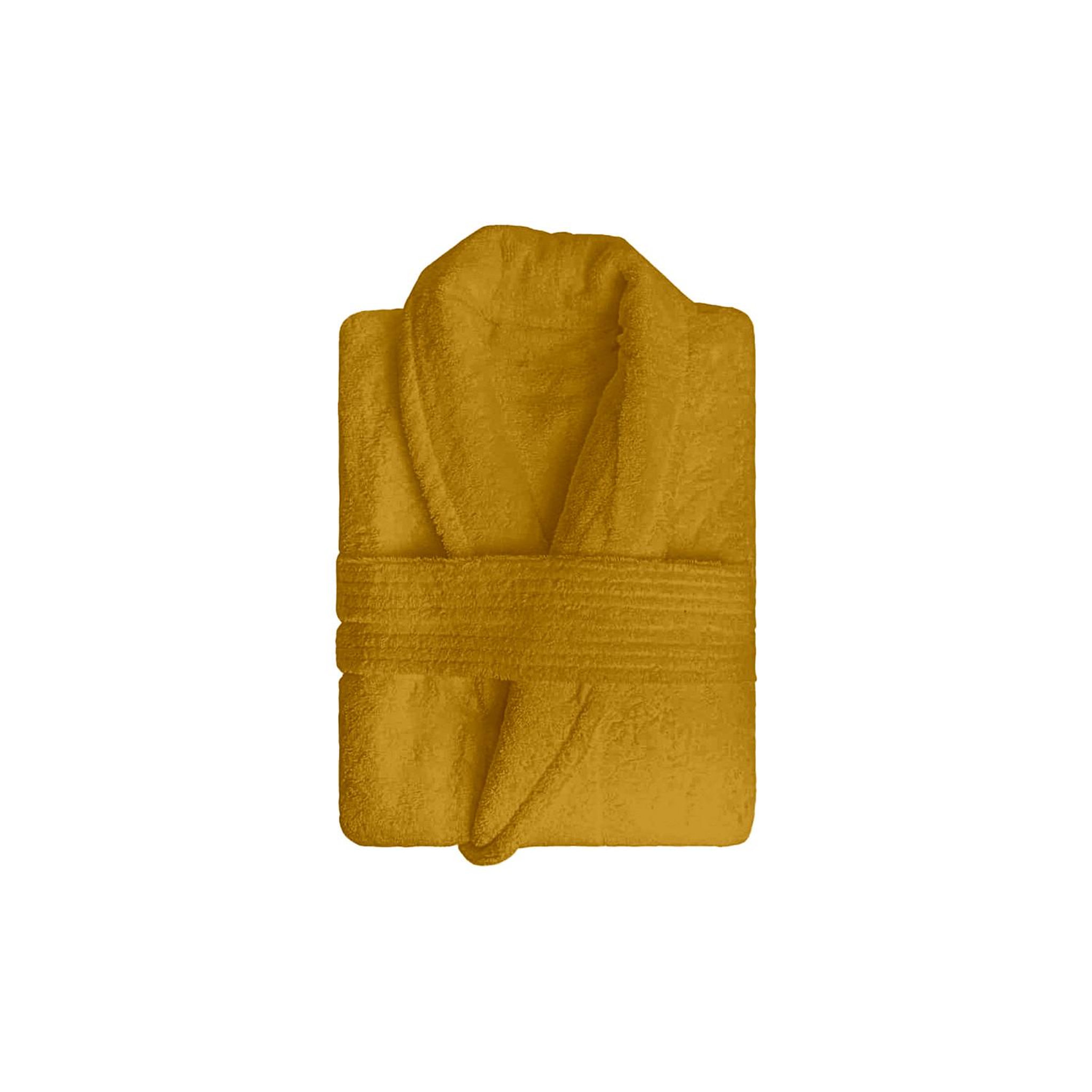 Voir la diapositive 1 : SOLEIL D'OCRE Peignoir en coton 500gr/m2 LAGUNE, par Soleil d'Ocre