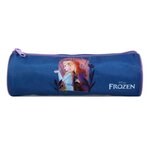 Bagtrotter BAGTROTTER Trousse scolaire ronde Disney La Reine des Neiges Frozen Bleue