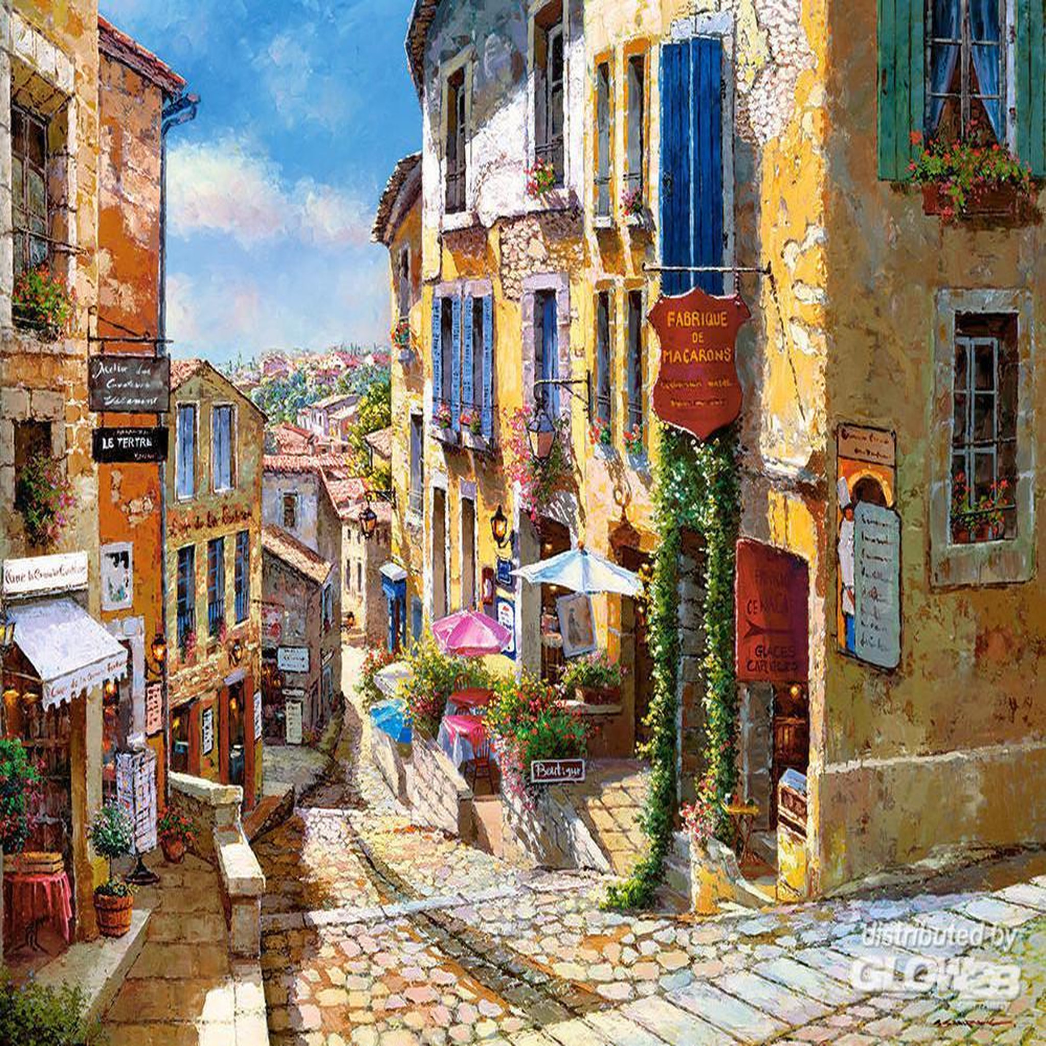 Voir la diapositive 3 : Castorland Puzzle 2000 pièces : Saint Emilion, France